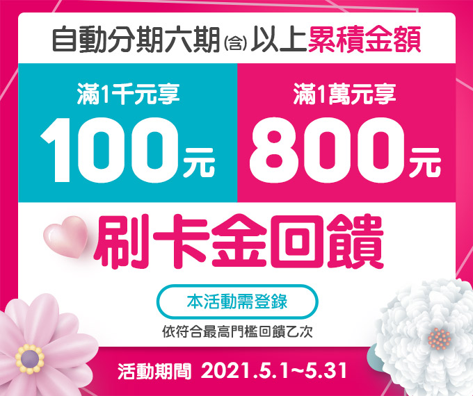 【與媽媽分不開的愛】高回饋輕鬆賺