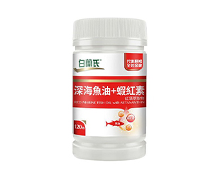 深海魚油+蝦紅素 120顆/盒