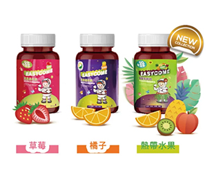 兒童易利抗咀嚼錠 (80顆/瓶)